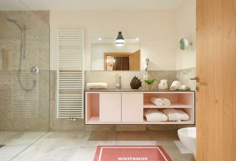 带1个卧室的高级公寓, Historic Guesthouse Bircher B&b Apartments By Sterzing