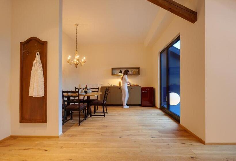 带1个卧室的豪华公寓, Historic Guesthouse Bircher B&b Apartments By Sterzing