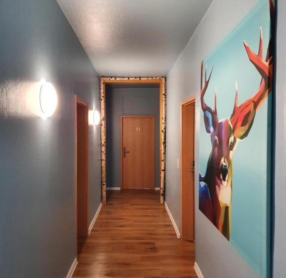Номер Стандарт Индивидуальный с Балконом, Garni Hotel Biebertal Am Milseburgradweg