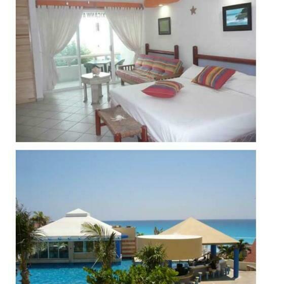 آپارتمان 1 خوابه با بالکن, Cancun Beach Aparthotel By Solymar