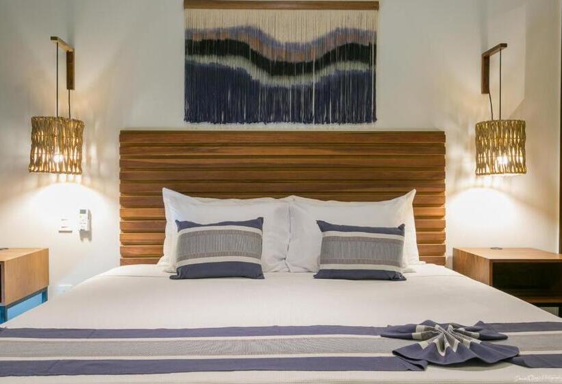 テラス付き１ベッドルームアパートメント, Iik Tulum By Groovy Stays  A Hip Condo Hotel With Wifi, Rooftop, Pool, Sleeps 6