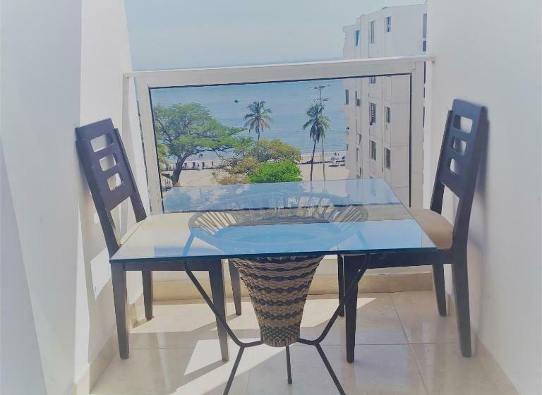 اتاق خانوادگی, Apartaestudios Luna Azul Rodadero