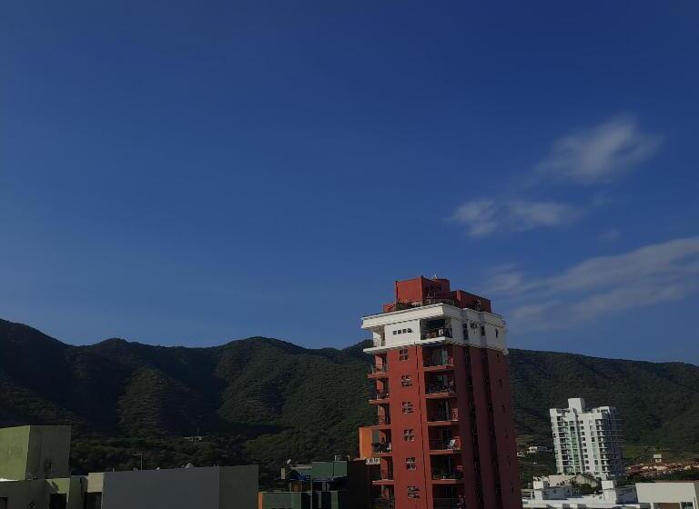 اتاق استاندارد با چشم‌انداز کوهستان, Apartaestudios Luna Azul Rodadero