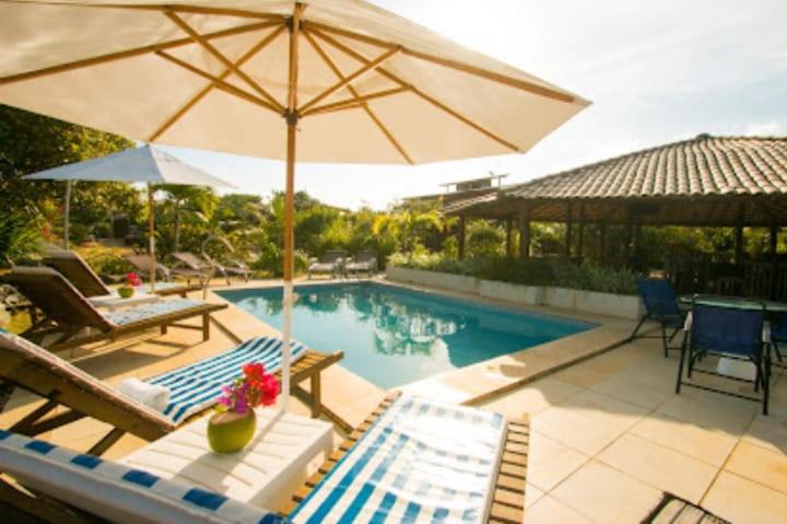 Номер Deluxe с Балконом, Pousada Jardim Cambuí Beach