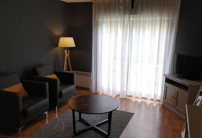 Апартаменты Семейные 1 Спальня, Residence Carouge Appart
