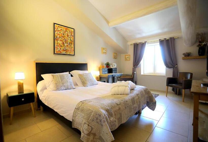 Номер Стандарт Вид на Бассейн, Maison Chenet   Les Chambres Entre Vigne Et Garrigue   Teritoria
