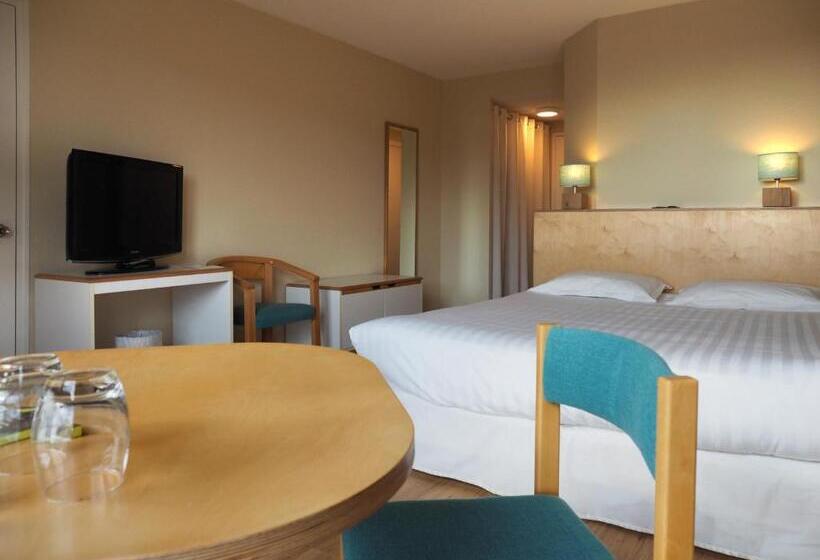 스탠다드 룸 바다 전망, Logis Hôtel Du Belvédère