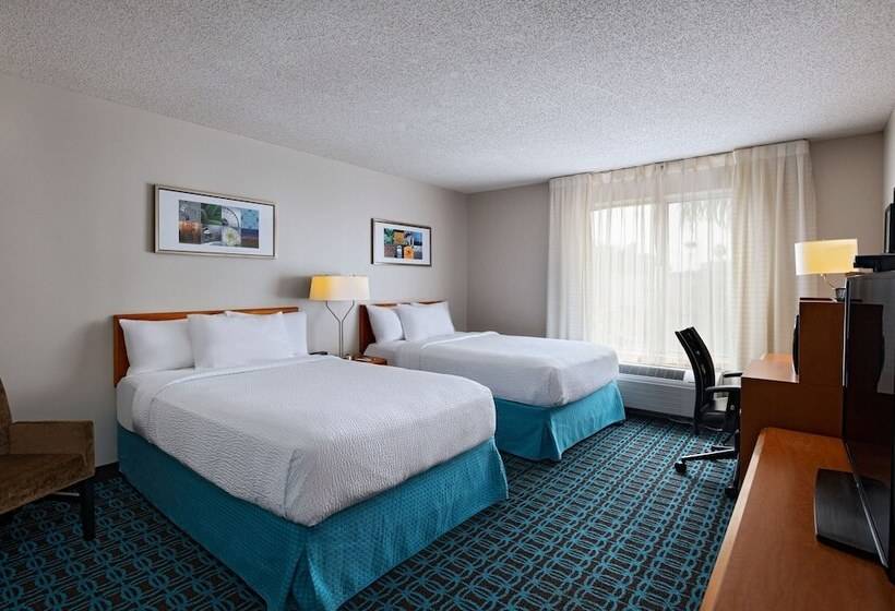 Quarto Estandar 2 Camas Casal, Fairfield Inn And Suites By Marriott Mcallen