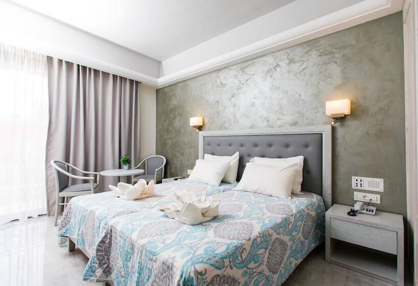 اتاق اساندارد با چشم‌انداز جانبی به دریا, Anita Beach Hotel  Adults Only