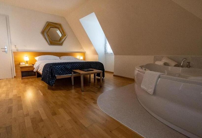 سوئیت جونیور با ماساژ آبی, Hôtel Du Cheval Blanc   City Center