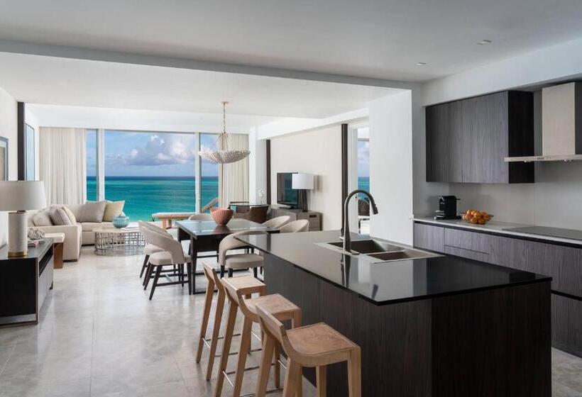 آپارتمان 3 خوابه با چشم‌انداز دریا, The Ritz Carlton Residences, Turks & Caicos