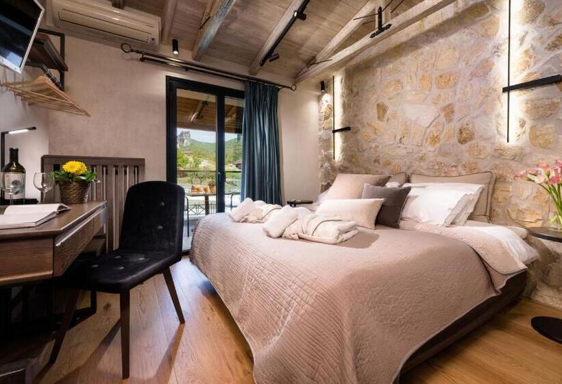 اتاق استاندارد با چشم‌انداز, Tsikeli Boutique Hotel Meteora   Adults Friendly