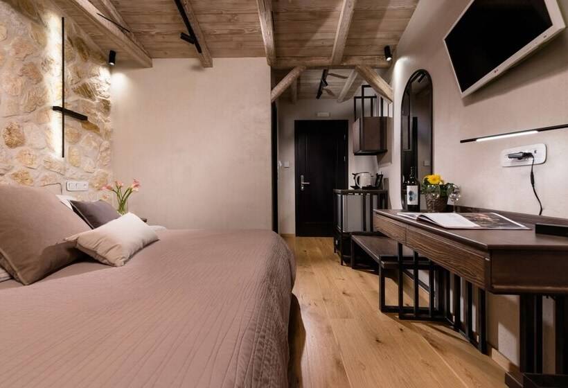 اتاق استاندارد با چشم‌انداز, Tsikeli Boutique Hotel Meteora   Adults Friendly