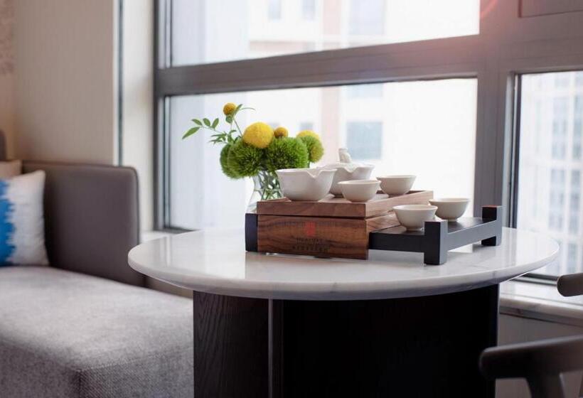 장애인을 위한 스탠다드 룸, Hualuxe Shanghai Changfeng Park, An Ihg