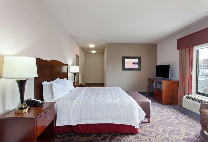 标准间带双人床, Hampton Inn Seattle/everett