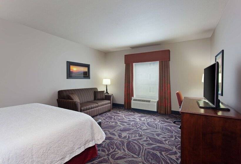 标准间带双人床, Hampton Inn Seattle/everett
