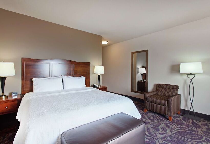 适合残疾人士使用的带双人床的标准间, Hampton Inn Seattle/everett