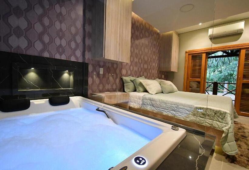 디럭스 룸, Pousada Chão De Folhas Spa Boutique
