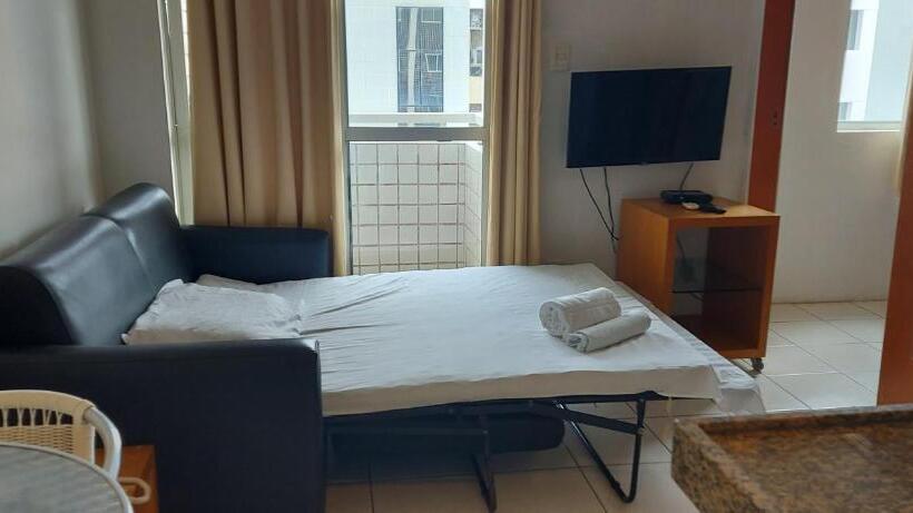 Apartamento 2 Dormitórios, American Flat   Ponta D Areia   Ferreira Hospedagens