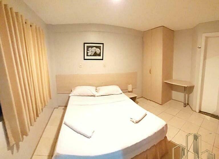 Apartamento 1 Dormitório Vista Mar, American Flat   Ponta D Areia   Ferreira Hospedagens