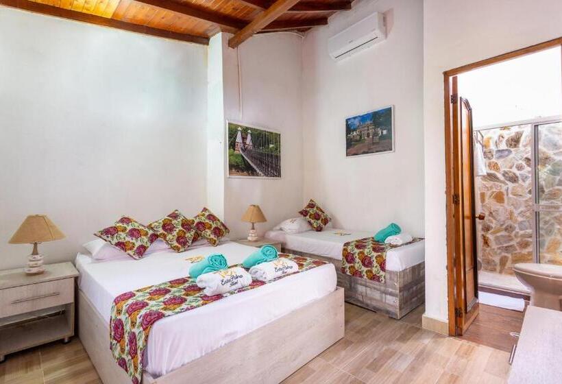 اتاق استاندارد سه نفره, Entre Palmas Casa