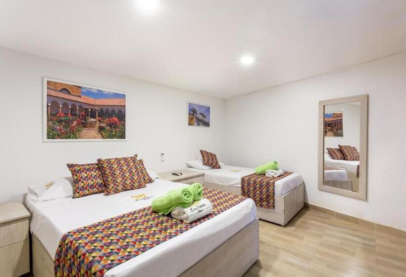 اتاق استاندارد سه نفره, Entre Palmas Casa