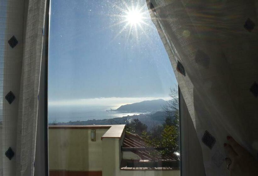 اتاق لوکس با چشم‌انداز دریا, B&b Villa Paola