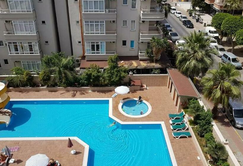 Апартаменты 1 Спальня с Балконом, Granada City Alanya Luxury Appartment 800м от пляжа клеопатра
