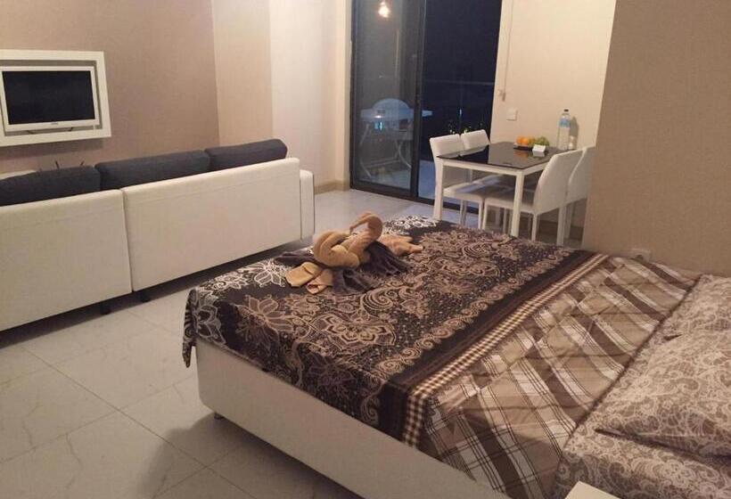 Апартаменты 1 Спальня с Балконом, Granada City Alanya Luxury Appartment 800м от пляжа клеопатра