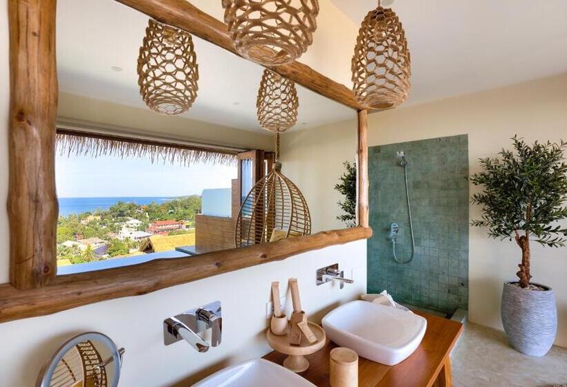 ویلای یک اتاق خوابه با استخر شنا, Wild Cottages Luxury And Natural   Sha Extra Plus Certified