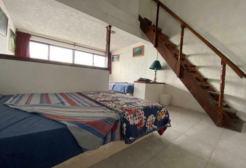 オーシャンビューデラックスルームバルコニー付き, San Felipe De Jesus Yucatan