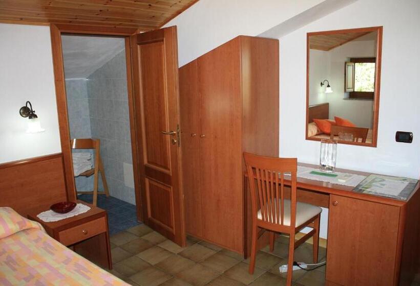 اتاق استاندارد چهارنفره با بالکن, B&b Villa Calagioli