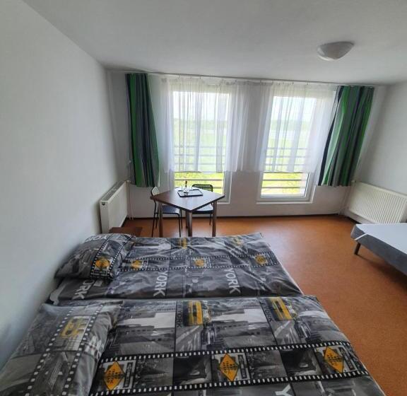 اتاق استاندارد سه تخته با سرویس بهداشتی مشترک, Twój Hostel Bytom
