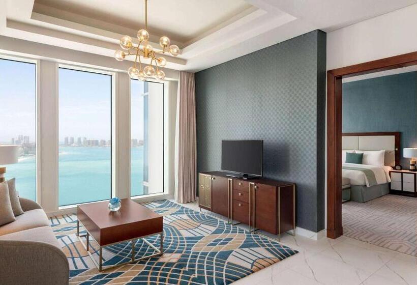 سوئیت اجرایی با چشم‌انداز دریا, Wyndham Grand Doha West Bay Beach