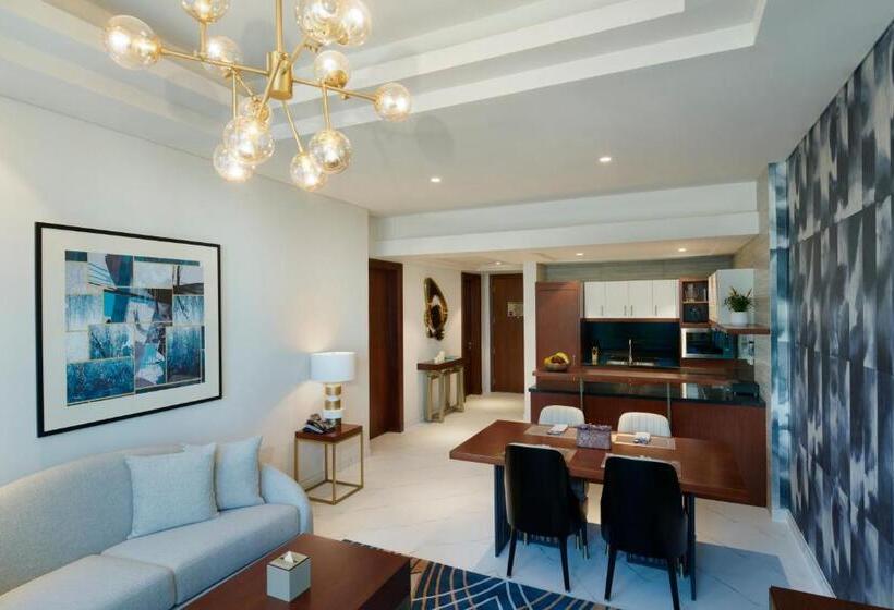 2 Bedrooms Apartment City View, Wyndham Grand Doha West Bay Beach