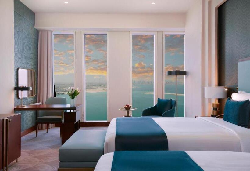آپارتمان 2 خوابه با چشم‌انداز دریا, Wyndham Grand Doha West Bay Beach