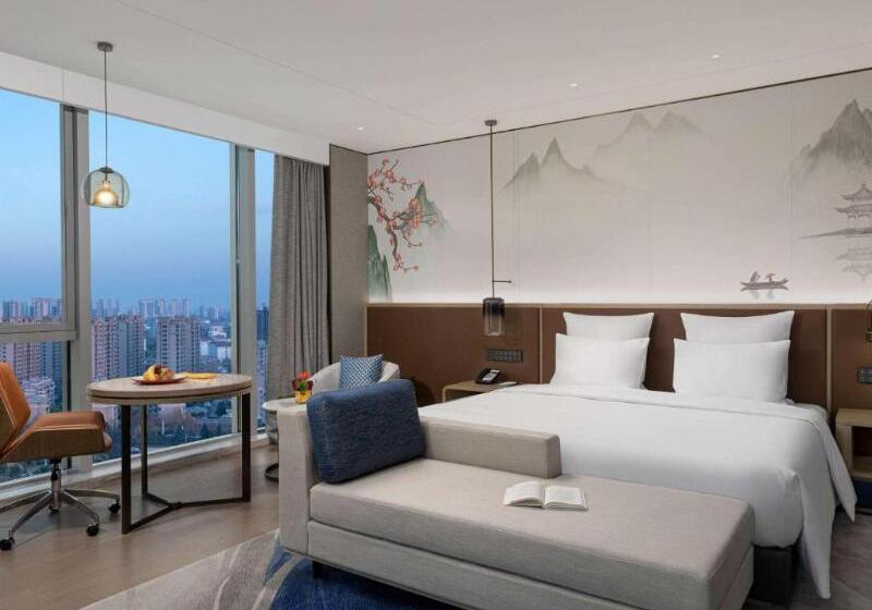 Номер Deluxe Кровать Кинг, Pullman Huai An 淮安铂尔曼酒店