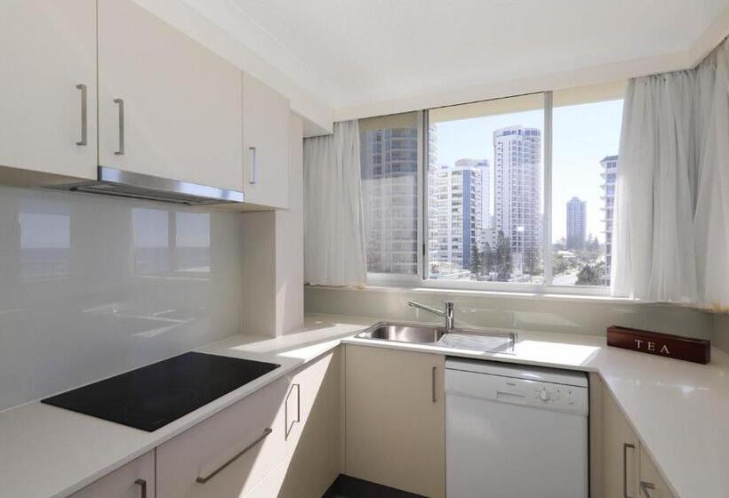 １ベッドルームのデラックスアパートメント, Beachside Tower Apartments