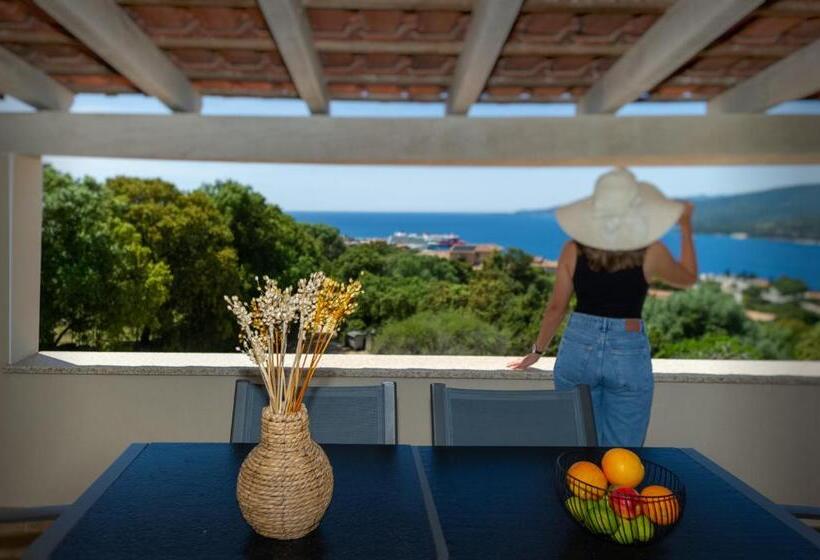 Апартаменты 1 Спальня Вид на Море, Résidence & Hôtel Aria Marina