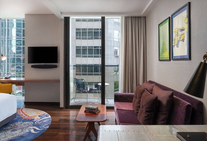 Quarto Premium Vista Cidade, Indigo Bangkok Wireless Road, An Ihg