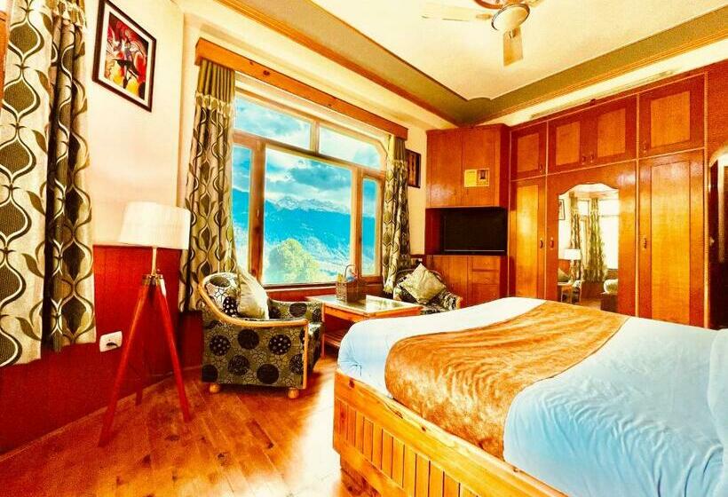 스탠다드 룸 킹사이즈 침대, Ram Cottage, Manali