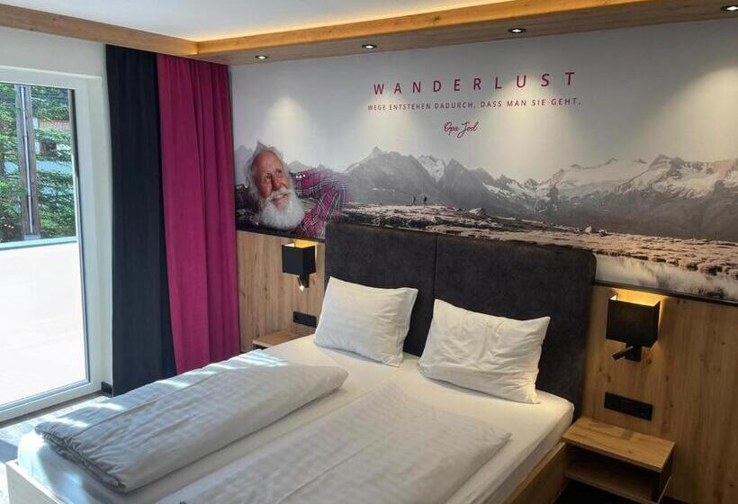 Comfort room with balcony, First Mountain Hotel ötztal