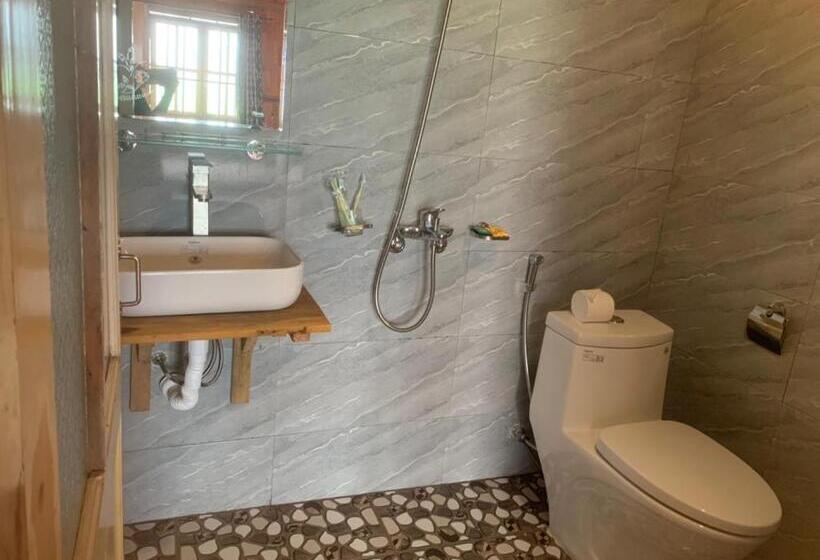 ویلای استاندارد با چشم‌انداز باغ, Green Homestay Mai Chau
