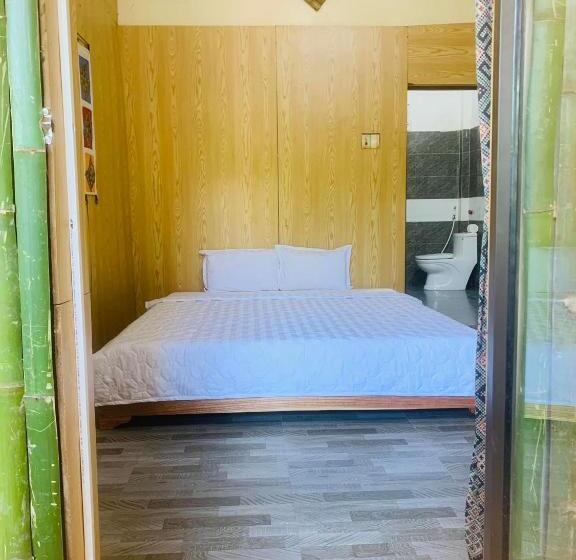 اتاق استاندارد با چشم‌انداز باغ, Green Homestay Mai Chau