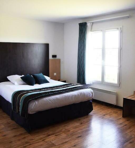 اتاق استاندارد با چشم‌انداز دریاچه, Brit Hôtel Confort   La Tour Blanche