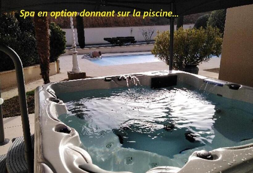 Апартаменты 1 Спальня Вид на Бассейн, Coeuraccords, Spa & Bien être Au Calme Naturiste Toute L Année