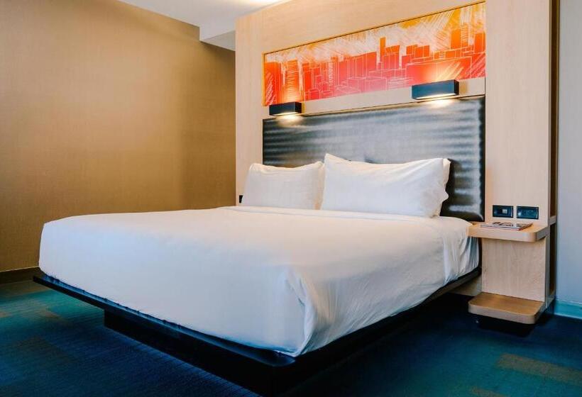 اتاق استاندارد با تخت بزرگ, Aloft Oklahoma City Downtown – Bricktown