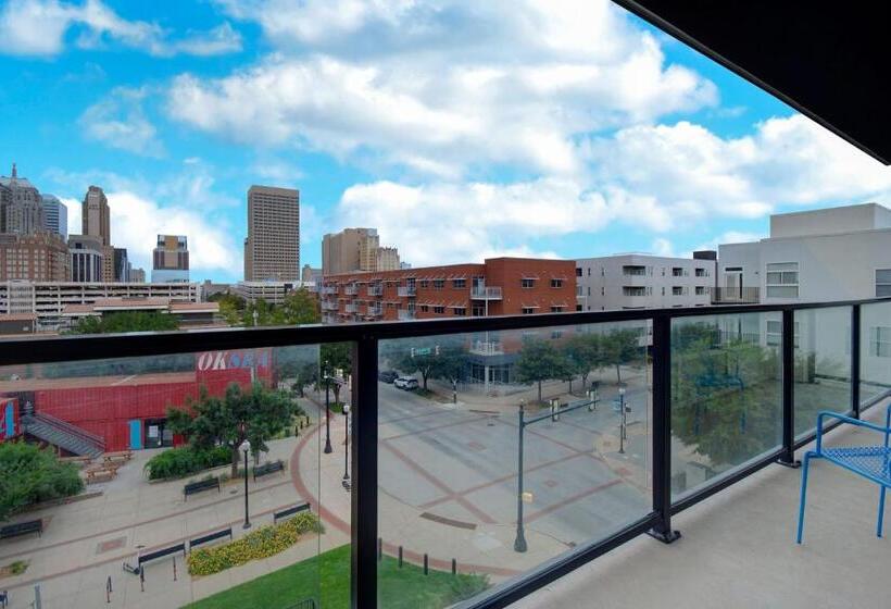 اتاق استاندارد با تخت بزرگ, Aloft Oklahoma City Downtown – Bricktown