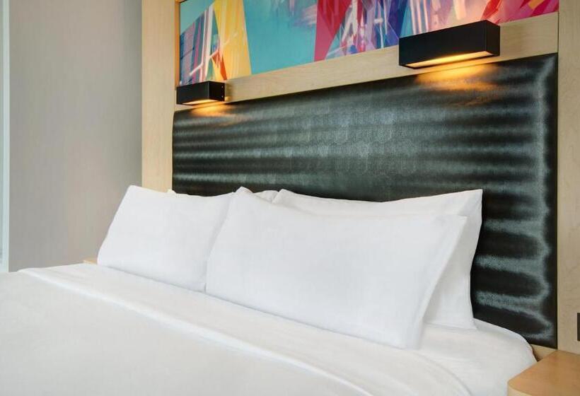 اتاق استاندارد با تخت بزرگ, Aloft Oklahoma City Downtown – Bricktown