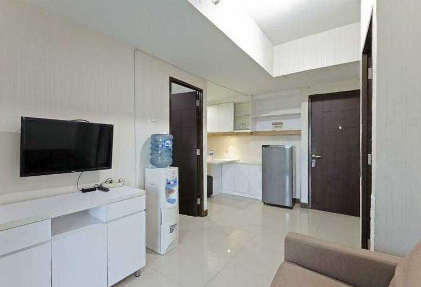 Апартаменты 2 Спальни, Apartemen Grand Dhika City By Nina